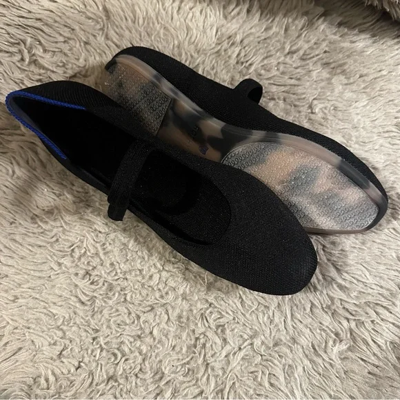 Rothy’s Women’s Black The Square Mary Jane Flat NWOT Size 7 - Picture 5 of 6